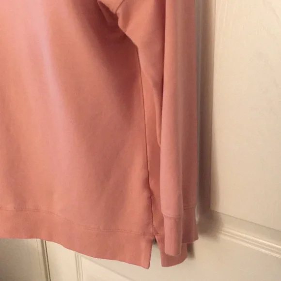 Adorable Pink Cowl Neck Sweatshirt - Picture 8 of 15